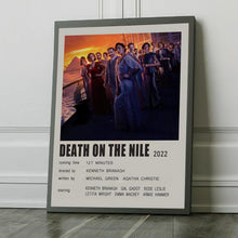 Death on the Nile (2022) Movie Poster Canvas Poster Minimalist Poster Art Print Gifts for Lover Mural Painting Home Decoration 1771408809