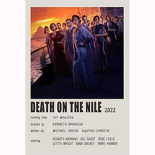 Death on the Nile (2022) Movie Poster Canvas Poster Minimalist Poster Art Print Gifts for Lover Mural Painting Home Decoration 1771408809