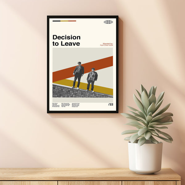 Decision To Leave Poster, Decision To Leave Movie, Retro Movie, Retro Modern, Movie Print, High Quality, Home Decor, Dad Gifts