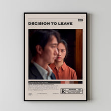 Decision to Leave Poster , Park Chan-wook, Minimalist Movie Poster