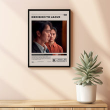Decision to Leave Poster , Park Chan-wook, Minimalist Movie Poster