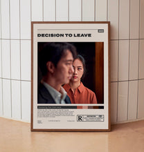 Decision to Leave Poster , Park Chan-wook, Minimalist Movie Poster