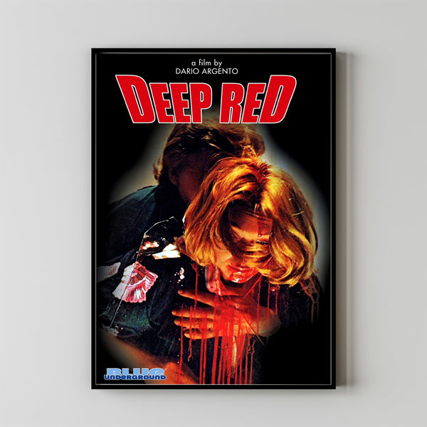 Deep Red Movie Poster Art Print Movie Posters Gift for Movie lovers