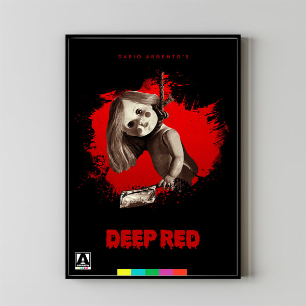 Deep Red Movie Poster Art Print Movie Posters Gift for Movie lovers 1