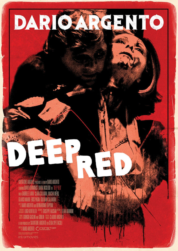Deep Red by Dario Argento Alternative Film Movie Print Wall Art Poster 1578897619