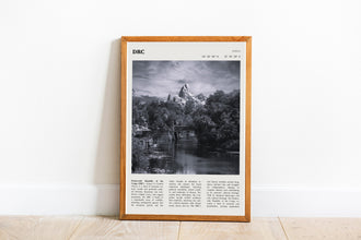 Democratic Republic Congo Wall Art Poster DRC Democratic Republic Congo Poster  Black White Poster  Art Gift 1698467621