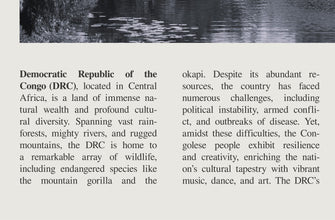 Democratic Republic Congo Wall Art Poster DRC Democratic Republic Congo Poster  Black White Poster  Art Gift 1698467621