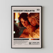 Desert Hearts Poster, Donna Deitch, Minimalist Movie Poster