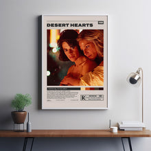 Desert Hearts Poster, Donna Deitch, Minimalist Movie Poster