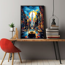 New York Poster Set - Retro Trendy Aesthetic Wall Art | Decorative Urban Prints