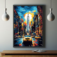 New York Poster Set - Retro Trendy Aesthetic Wall Art | Decorative Urban Prints