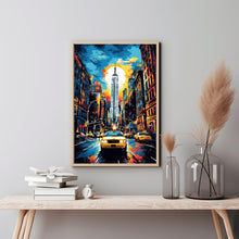 New York Poster Set - Retro Trendy Aesthetic Wall Art | Decorative Urban Prints