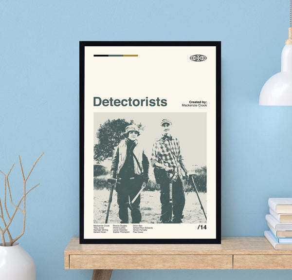 Detectorist Movie, Mackenzie Crook, Wall Art Print, Minimalist Movie, Modern Vintage, Minimalist Poster, Vintage Poster, Gifts For Him 1687228902