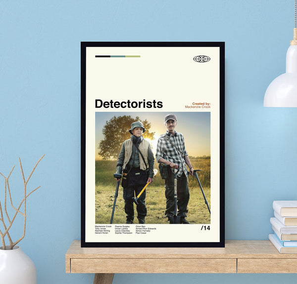 Detectorists Poster, Detectorists Tv Series Print,  Minimalist Art, Movie Poster, Vintage Poster, Retro Poster, Modern Art, Wall Decor 1731604301