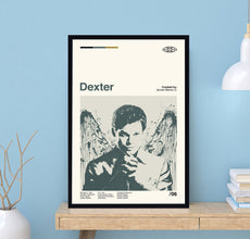 Dexter Poster, Dexter Movie Poster, Retro Movie Poster, Abstract Poster, Retro Poster, Minimalist Art, Custom Poster, Gifts For Him 1701413975