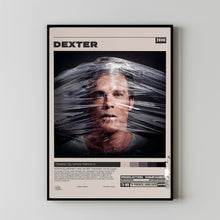 Dexter Poster, James Manos Jr., Minimalist Tv Series, Vintage Retro Art Print