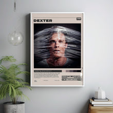 Dexter Poster, James Manos Jr., Minimalist Tv Series, Vintage Retro Art Print