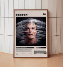 Dexter Poster, James Manos Jr., Minimalist Tv Series, Vintage Retro Art Print
