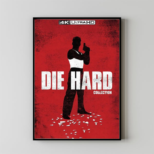 Die Hard Movie Poster Art Print Movie Posters Gift for Movie lovers 1