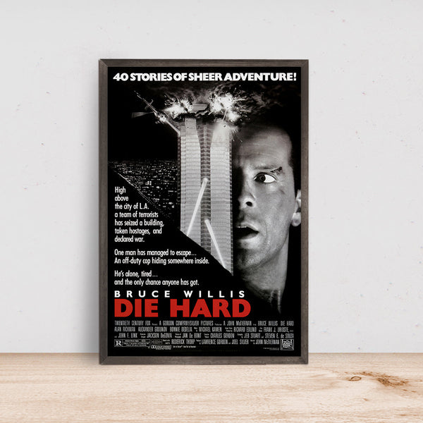 Die Hard Movie Poster, Room Decor, Home Decor, Art Poster for Gift 1643948752
