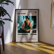 Die Hard Poster, Bruce Willis Wall Art, Minimalist Wall Decor, Action Thriller Film Print, Framed Options, Gift for Movie Lovers 1733660582