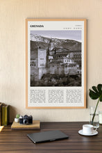 Grenada Print Wall Art Poster  Grenada  Black White Poster  Poster  Art Gift 1665780371 7922