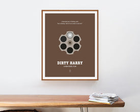 Dirty Harry - Minimalist Poster, Dirty Harry Poster, Minimalist Print, Dirty Harry Print, Clint Eastwood, Magnum Force, The Enforcer 621182449