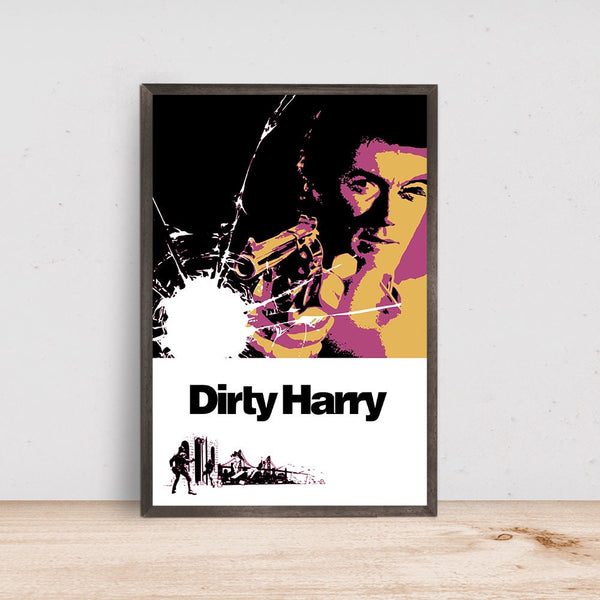 Dirty Harry Movie Poster, Room Decor, Home Decor, Art Poster for Gift 1653086675