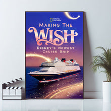 Disney’s Newest Cruise Ship Movie Poster, Wall Art Prints, Canvas Material Gift, High quality Canvas art print, Home Decor, Keepsake 1666501797