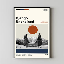 Django Unchained Movie, Django Unchained Poster, Album Film Poster, Wall Art, Minimalist Art, Retro Poster, Vintage Poster, Wall Decor