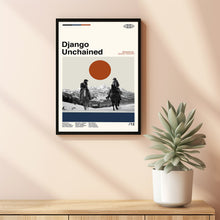 Django Unchained Movie, Django Unchained Poster, Album Film Poster, Wall Art, Minimalist Art, Retro Poster, Vintage Poster, Wall Decor