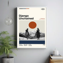 Django Unchained Movie, Django Unchained Poster, Album Film Poster, Wall Art, Minimalist Art, Retro Poster, Vintage Poster, Wall Decor
