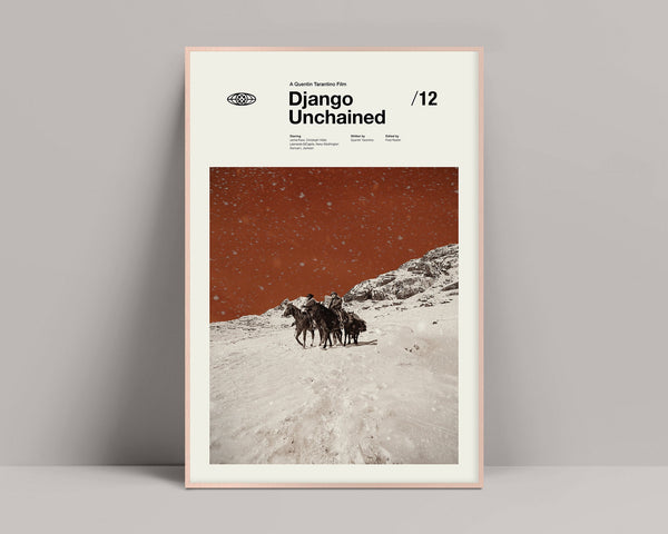 Django Unchained Poster, Minimalist Poster, Quentin Tarantino, Django Poster, Jamie Foxx, Christoph Waltz, Leonardo DiCaprio, Pulp Fiction 1383894954