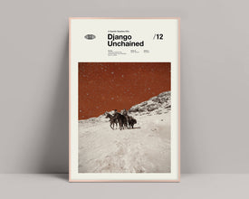 Django Unchained Poster, Minimalist Poster, Quentin Tarantino, Django Poster, Jamie Foxx, Christoph Waltz, Leonardo DiCaprio, Pulp Fiction 1383894954