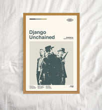Django Unchained Poster, Quentin Tarantino, Wall Art Print, Minimalist Movie, Modern Vintage, Minimalist Poster, Vintage Poster, Mom Gifts 1687229854