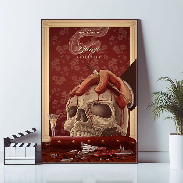 Django Unchained  Movie Poster, Art Poster, Home Decor, Wall Art Prints, High Quality Reproduction, Keepsake 1644773519