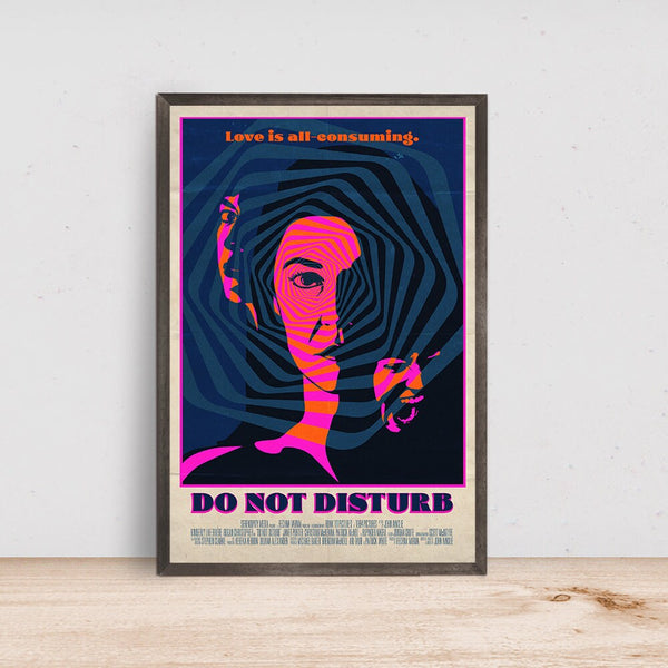 Do Not Disturb Movie Poster - Room Decor Wall Art - Canvas Fabric Print - Poster Gift 1599522524