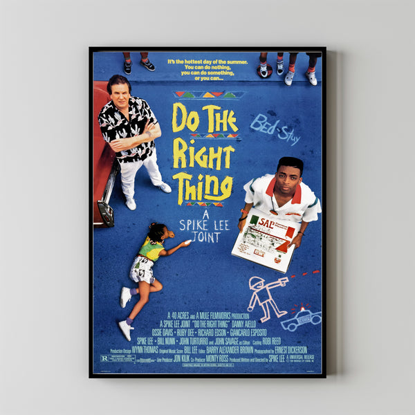 Do the Right Thing Film Poster, Vintage Modern, Vintage Poster, Minimalist Art, High Quality