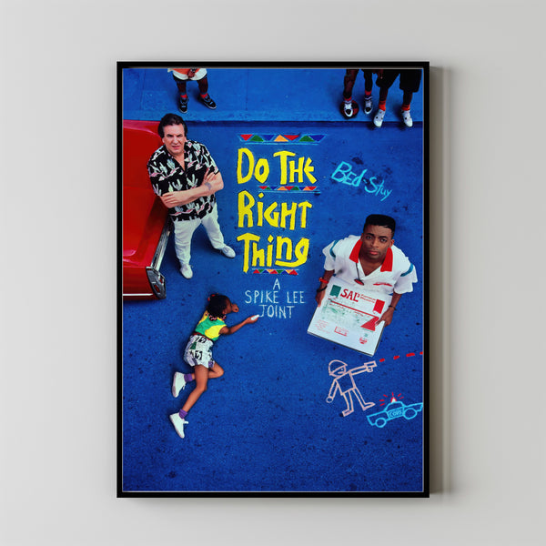 Do the Right Thing Film Poster, Vintage Modern, Vintage Poster, Minimalist Art, High Quality 1