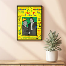 Do the Right Thing Film Poster, Vintage Modern, Vintage Poster, Minimalist Art, High Quality 3