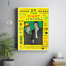 Do the Right Thing Film Poster, Vintage Modern, Vintage Poster, Minimalist Art, High Quality 3