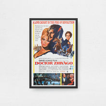 Doctor Zhivago Movie Poster - High Quality Canvas Art Print - Room Decoration - Art Poster For Gift 1632457019