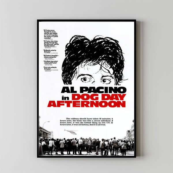 Dog Day Afternoon Movie Poster Art Print Movie Posters Gift for Movie lovers 2