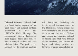 Dolomiti Bellunesi National Park Wall Art Poster Poster  Dolomiti Bellunesi National Park Poster  Art Gift 1685733160