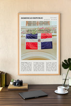Dominican Republic Print Caribbean Sea Wall Art Poster Dominican Republic  Black White Poster  Poster  Art Gift 1704120081