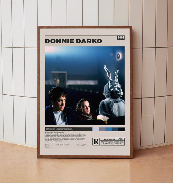 Donnie Darko Poster, Richard Kelly, Minimalist Movie Poster