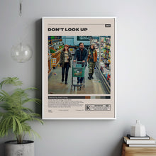 Don't Look Up Poster,Adam McKay, Minimalist Movie Poster