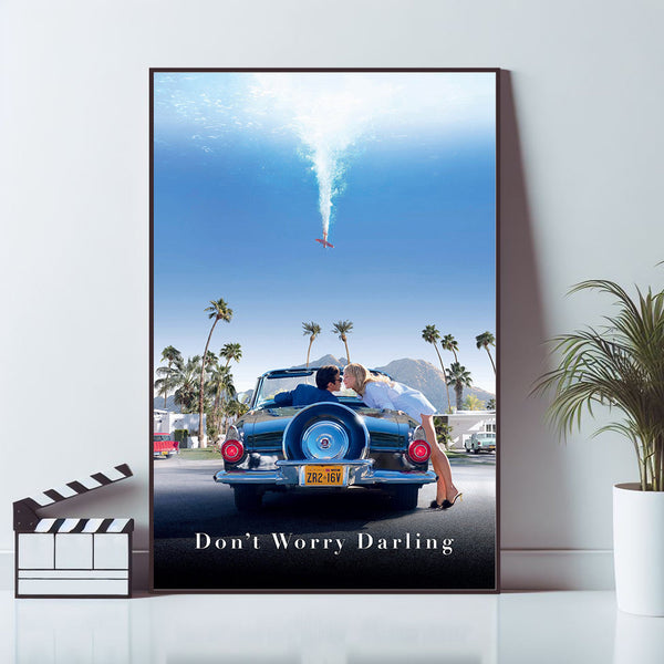 Don't Worry Darling, Movie Poster, Wall Art Prints, Art Poster, Canvas Material Gift, Keepsake, Home Decor, Live Room Wall Art 1582953248