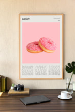 Donut Wall Art Doughnut Kitchen Decor Desert Cute Vintage Pink Poster Poster  Poster  Poster  Art Gift 1687986960