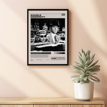 Double Indemnity Poster, Billy Wilder, Minimalist Movie Poster